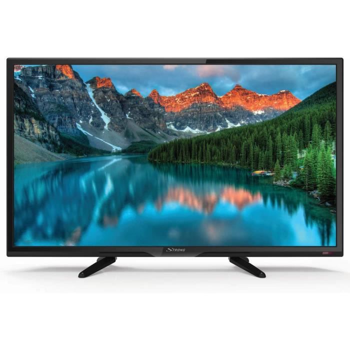 Strong SRT 24HB3003 HD LED Téléviseur HDTV 60cm, 24-, 1366x768 Pixels, HDTV, HDMI, USB [Classe énergétique A]